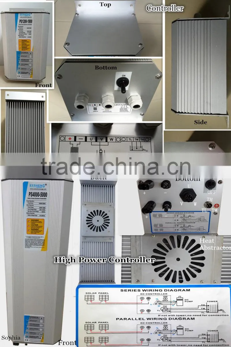 DC surface solar pump, dc solar circulation pump, dc surface solar water pump
