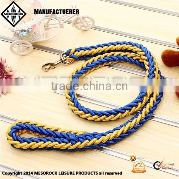 Wholesale custom pet harness pet strap nylon hands free dog leash