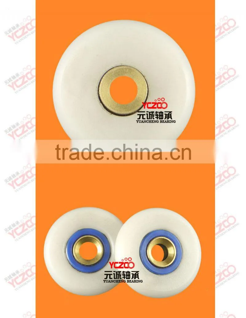 Miniature carbon bearing wheels,sliding shower room roller