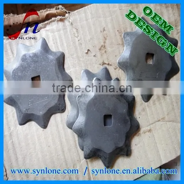 2017 new steel forging part, forging gears on sale
