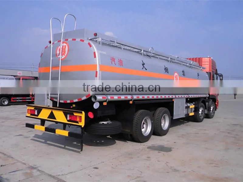 Dongfeng 8x4 truck fuel tank from hubei factory with 30cbm capacity