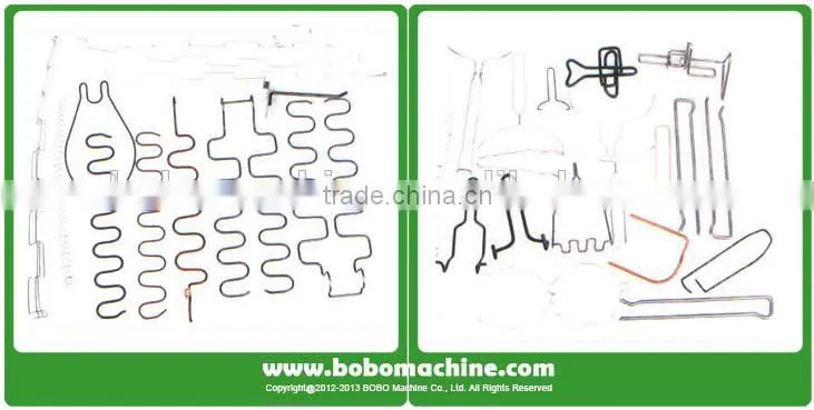 12 axis spring coiling machine