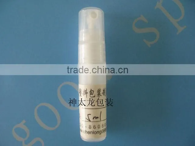 Perfume bottle plastic jars perfume 8ml