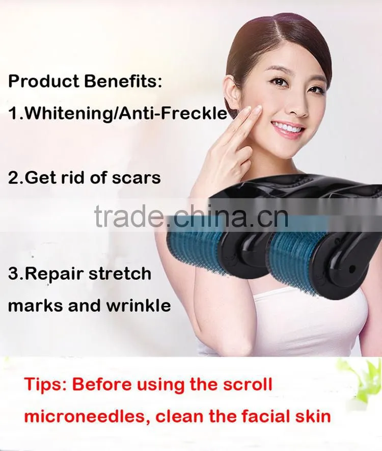 Handheld wrinkle remover derma roller eye massager derma roller