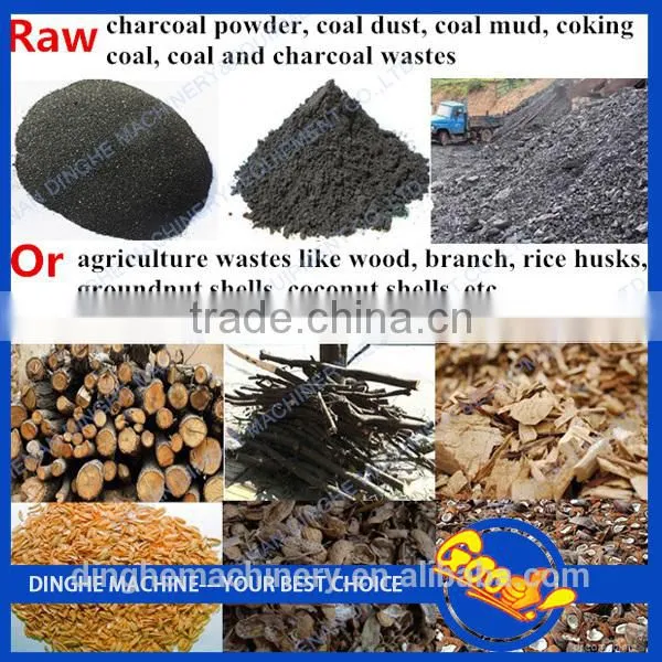 Professional design pillow shape coal ball press machine