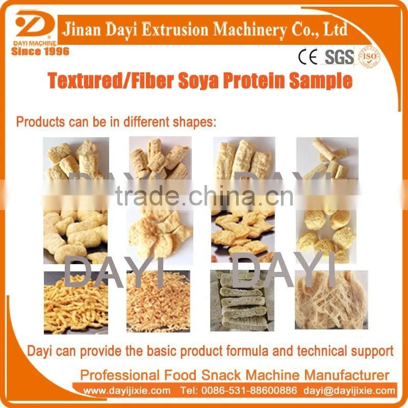 Soyabean Protein Food Extruder/Fiber Soyabean Protein Food Making Produciton Line/Soybean Textruder Protein Extruder