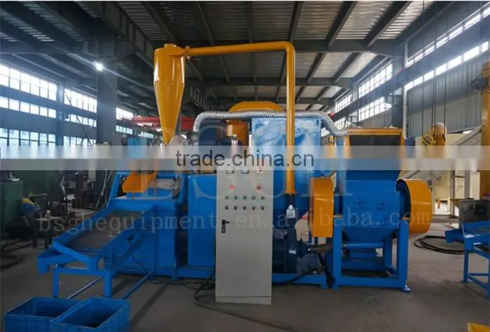 good quality used scrap wire granulator crusher recycling machine prices low