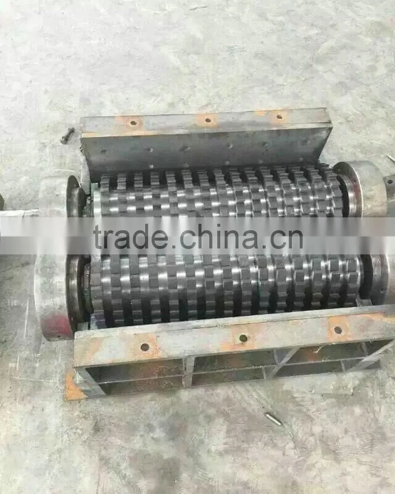 Rubber Shredder Machine/ Wood Shredder Machine -- DeRui Manufacture Wechat: 835019127