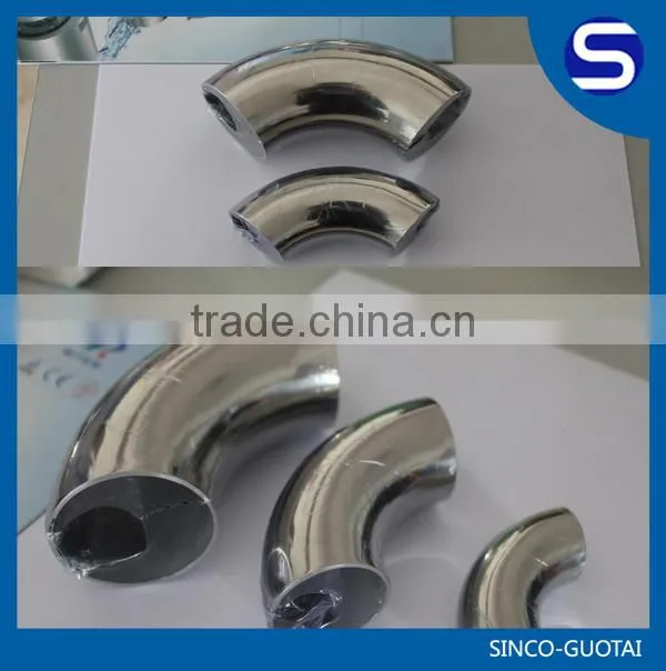 304 316 Sanitary coude inox echappement