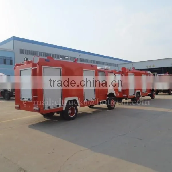 DONGFENG 2 Axis 3 ton All Wheel Drive Fire Truck