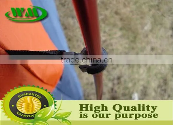 orange solar tent