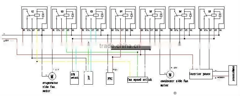 control car air conditioner