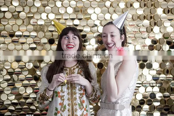 Fancy Wedding Metallic Sequin Table Cloth