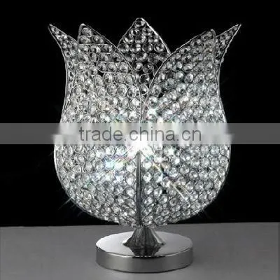 pretty crystal centerpieces votives table lamp
