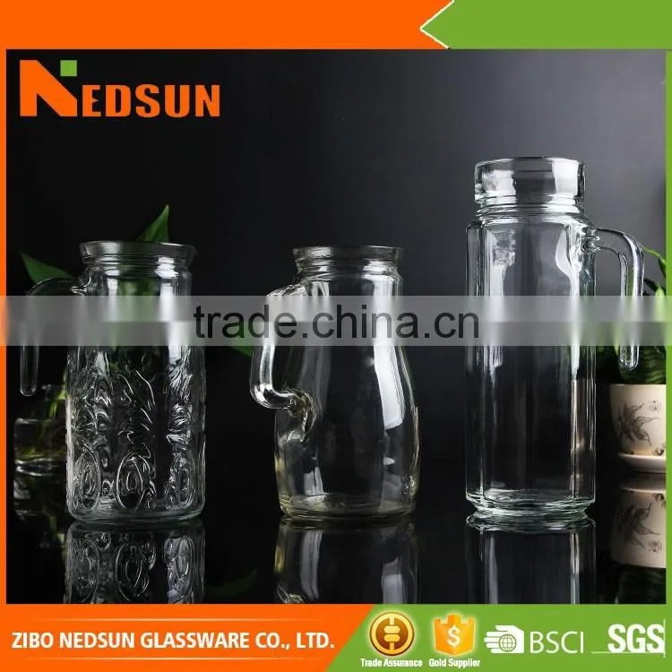 Best quality transparent water pitcher