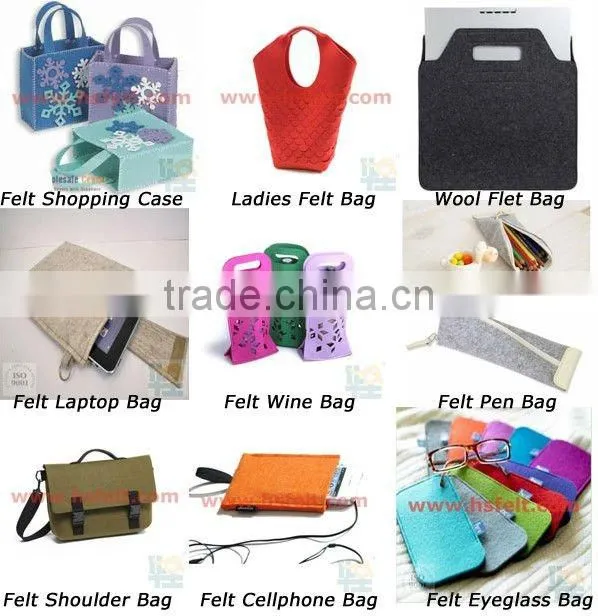Eco-Friendly Phone Felt Bag in Fashion Design
