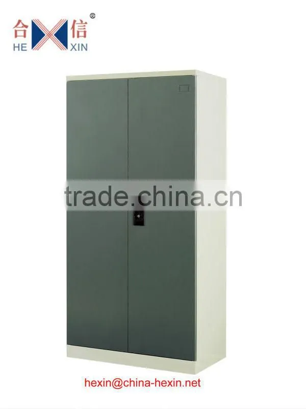 2 door hanger metal storage clothes cabinet