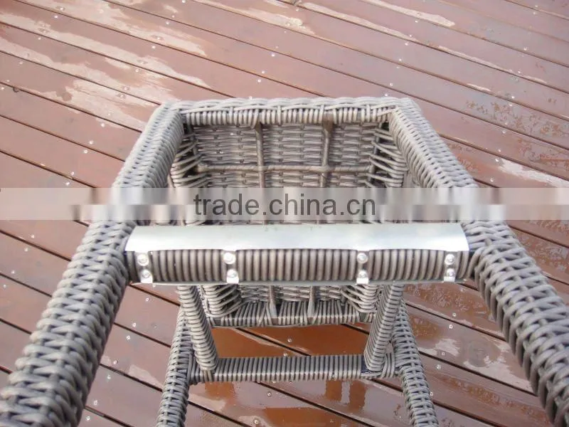 French bistro rattan chairs