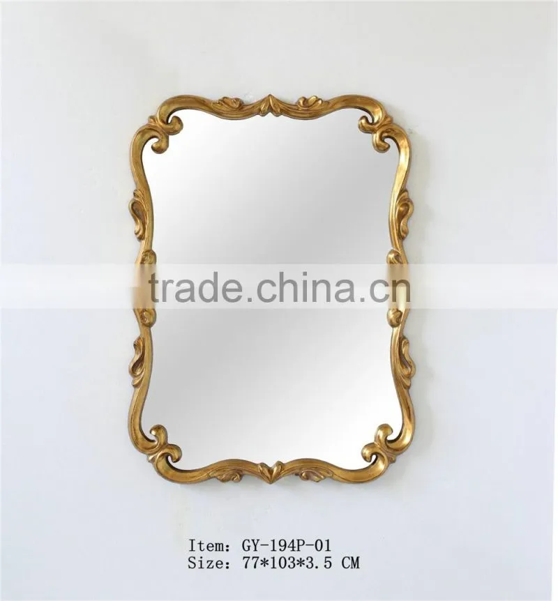 Antique gold hallway Decorative wall mirror GY-194P-01