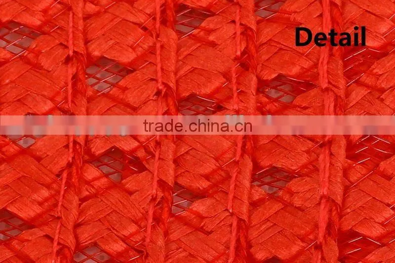 Red Color Round Woven Placemat