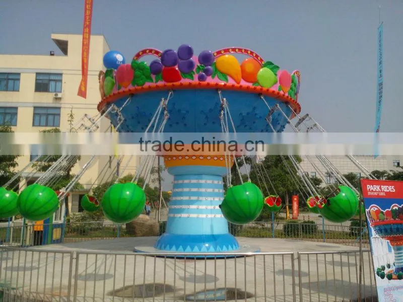 2015 new design colorful flying chair old amusement park rides sale