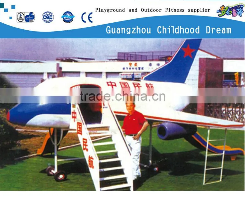 (HD-18802)Airlines aircraft fiberglass playground equipment