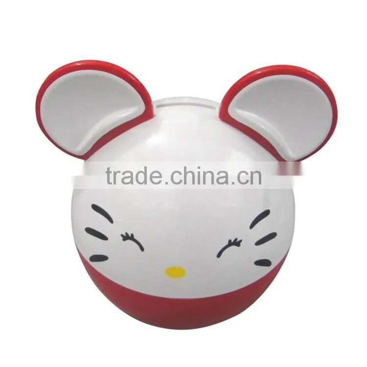China ICTI GSV Manufacturer Plastic Piggy Bank Money Saving Box for Kids