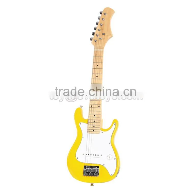 High quality musical toys wooden toddler guitar for preschool W07H014-S