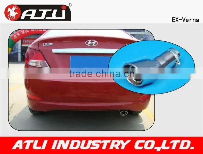 VERNA Car Stainless steel Akrapovic Carbon Tip