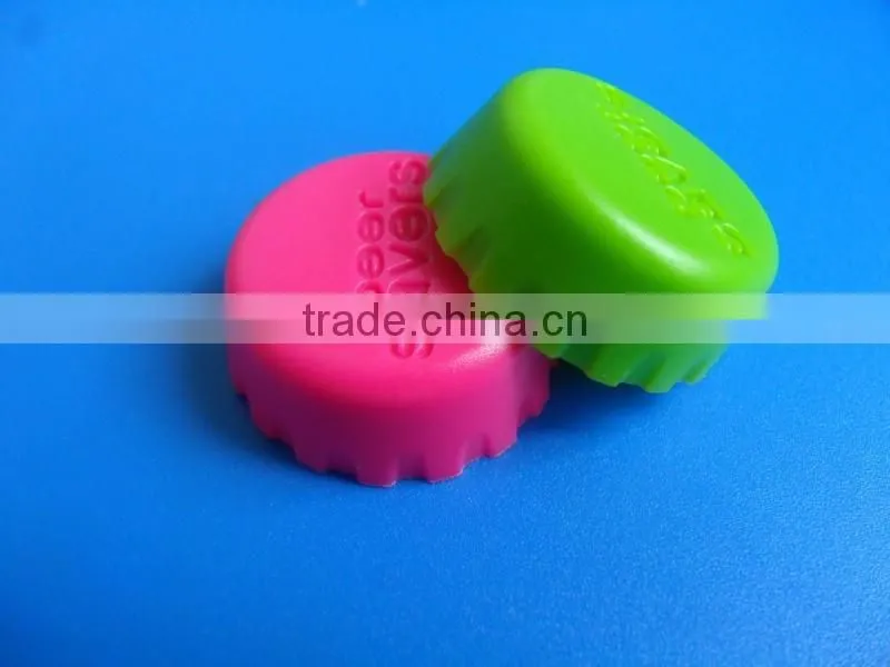 2015 pop colorful Silicone beer cap / Silicone beer saver in wine stoppers