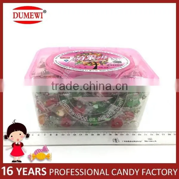Center Filled Fruit Flavor Hard Candy