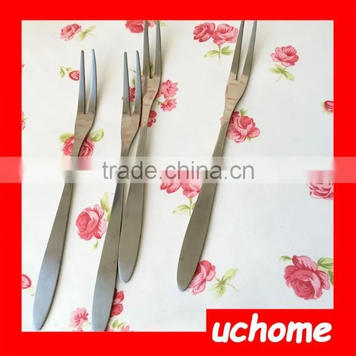 UCHOME Small Stainless Steel Fruit Fork