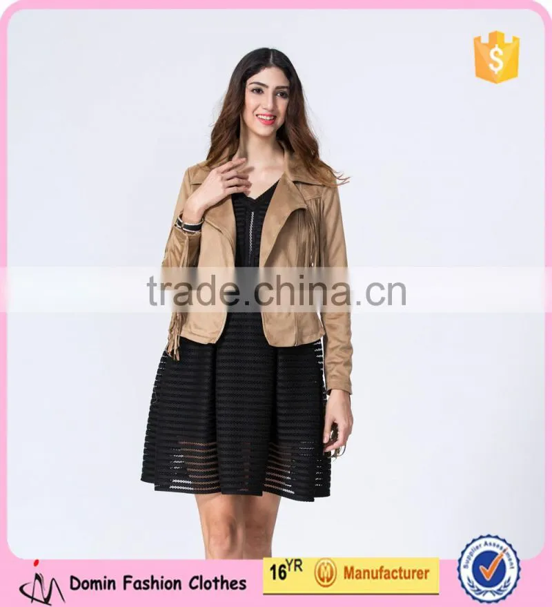 2015 Casual Beautiful Lady Sued Blazer 155810