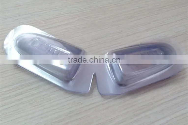Transparent Plastic Collar Support Butterfly For Garment Accessory