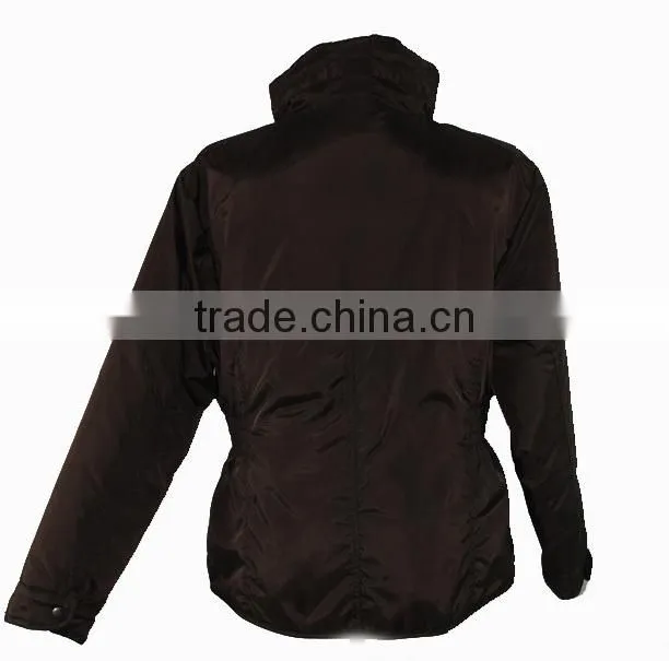 2014 European Style Waterproof Men's Winter Jackets With Stand Collar Hoodless OEM