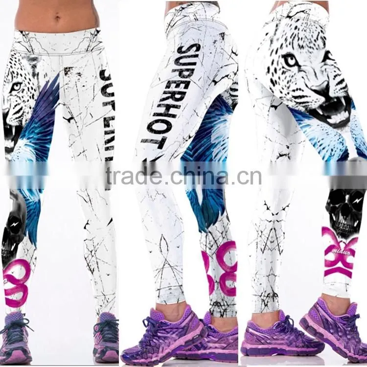 Specialized fashion yoga capri pant, women 3/4 tights