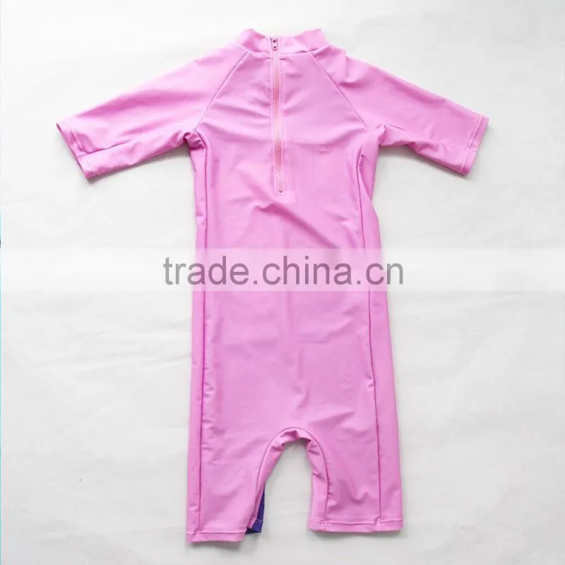 young girl fshion cartoon conjoined swimwear