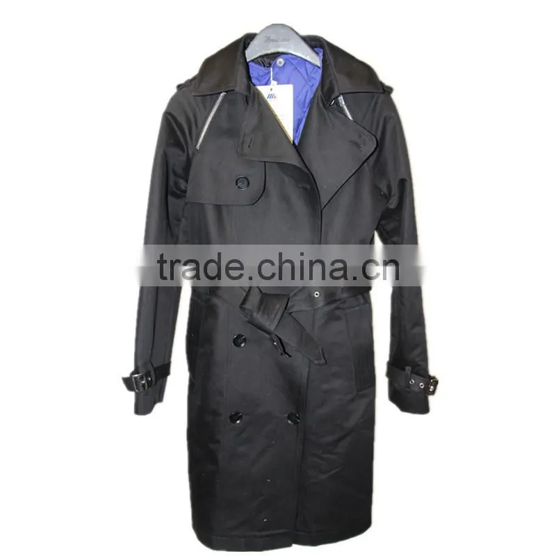 2014 2015 new design women trench coat custom windbreaker