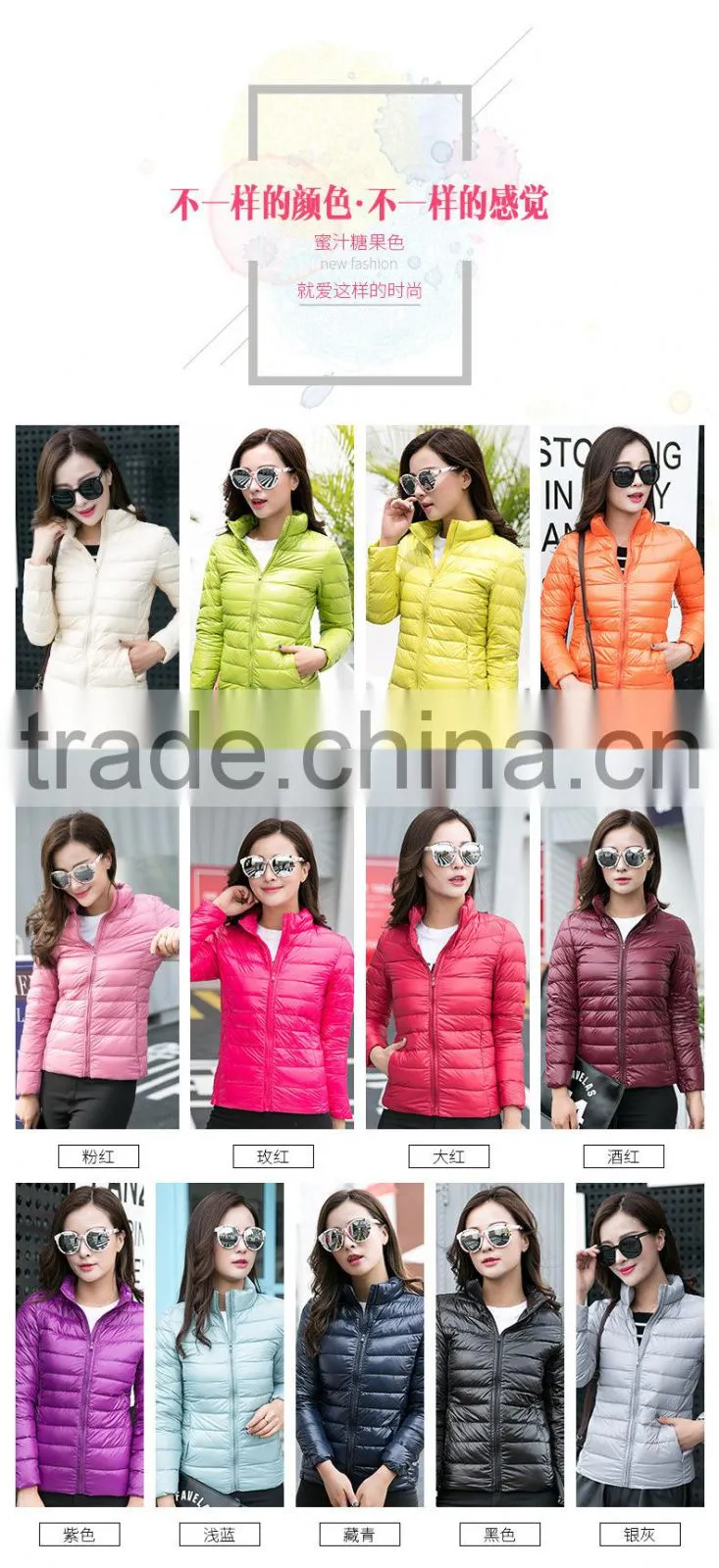 Fashion Womens Thicken Warm Winter Coat Hood Parka