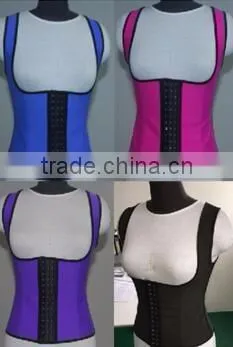 Instyles latex waist cincher latex lingerie wholesale gothic clothing underbust latex waist trainer 4color
