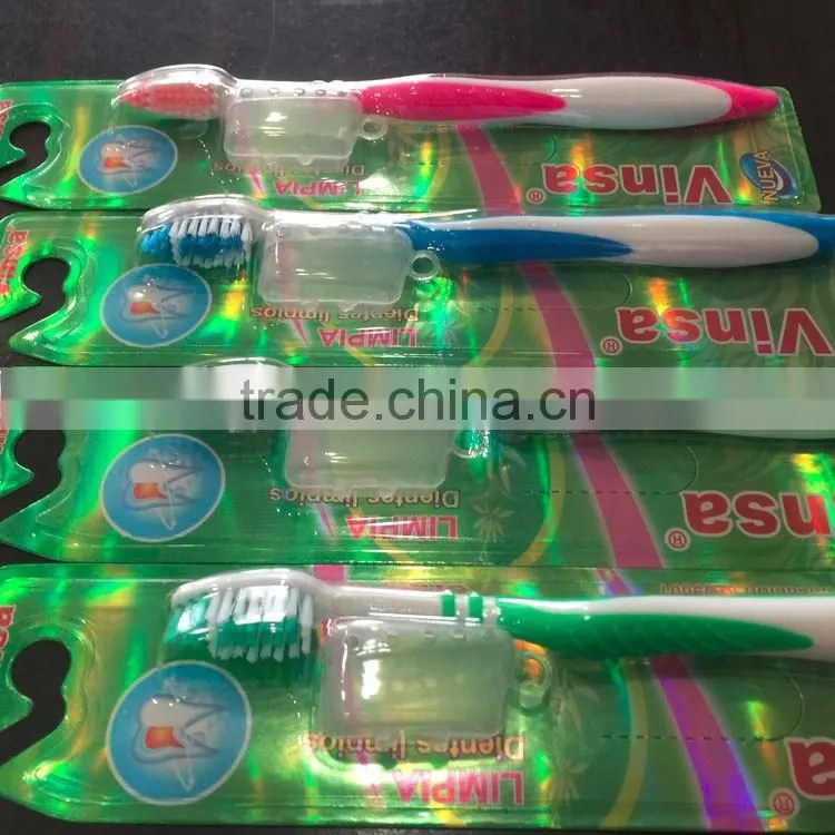 Wholesale Adult Travel Toothbrush With Cap