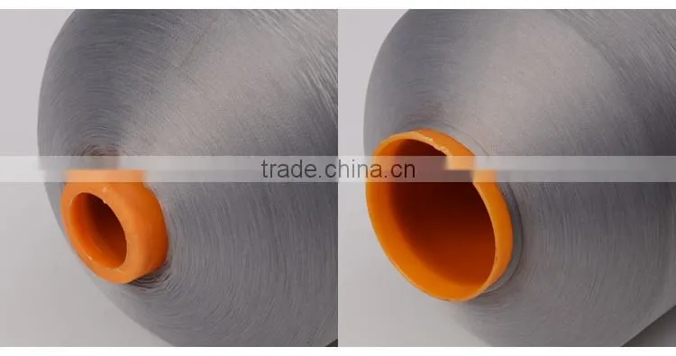 High quality 100% polyester textured over edging sewing thread