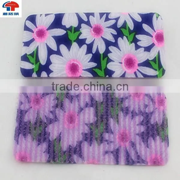 Beautiful posted magic belt colorful Hook and loop fastener tape