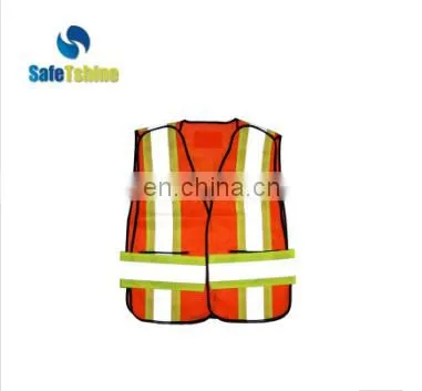 Hot selling high quality new design orange safety vest