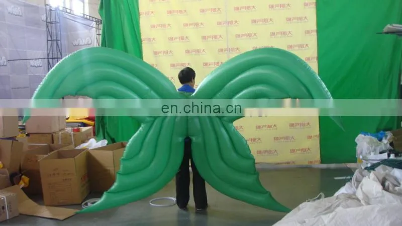 inflatable silver wings