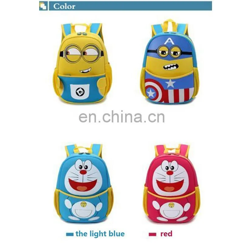 New Designs cartoon school backpack for kids