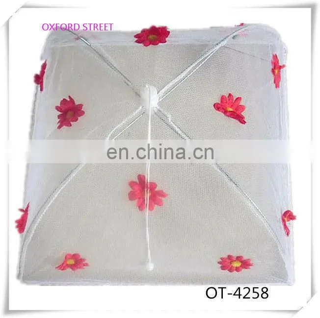 plastic mesh polyester food tent cover mosquito net food cover