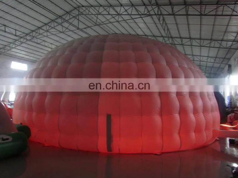 Inflatable mosque dome tent,Inflatable LED tent for advertising