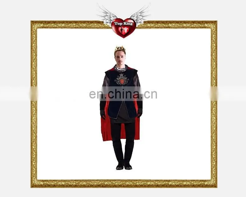 OEM Service Supply Halloween Cosplay Costume Noble Prince Costumes for Men