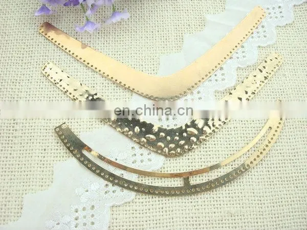 hot sell fashion hardware garment accessories sew on collar corner